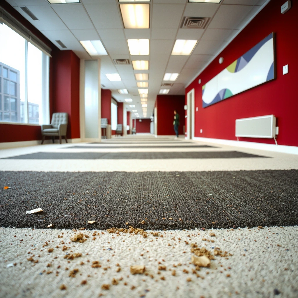 Before: Office Carpet