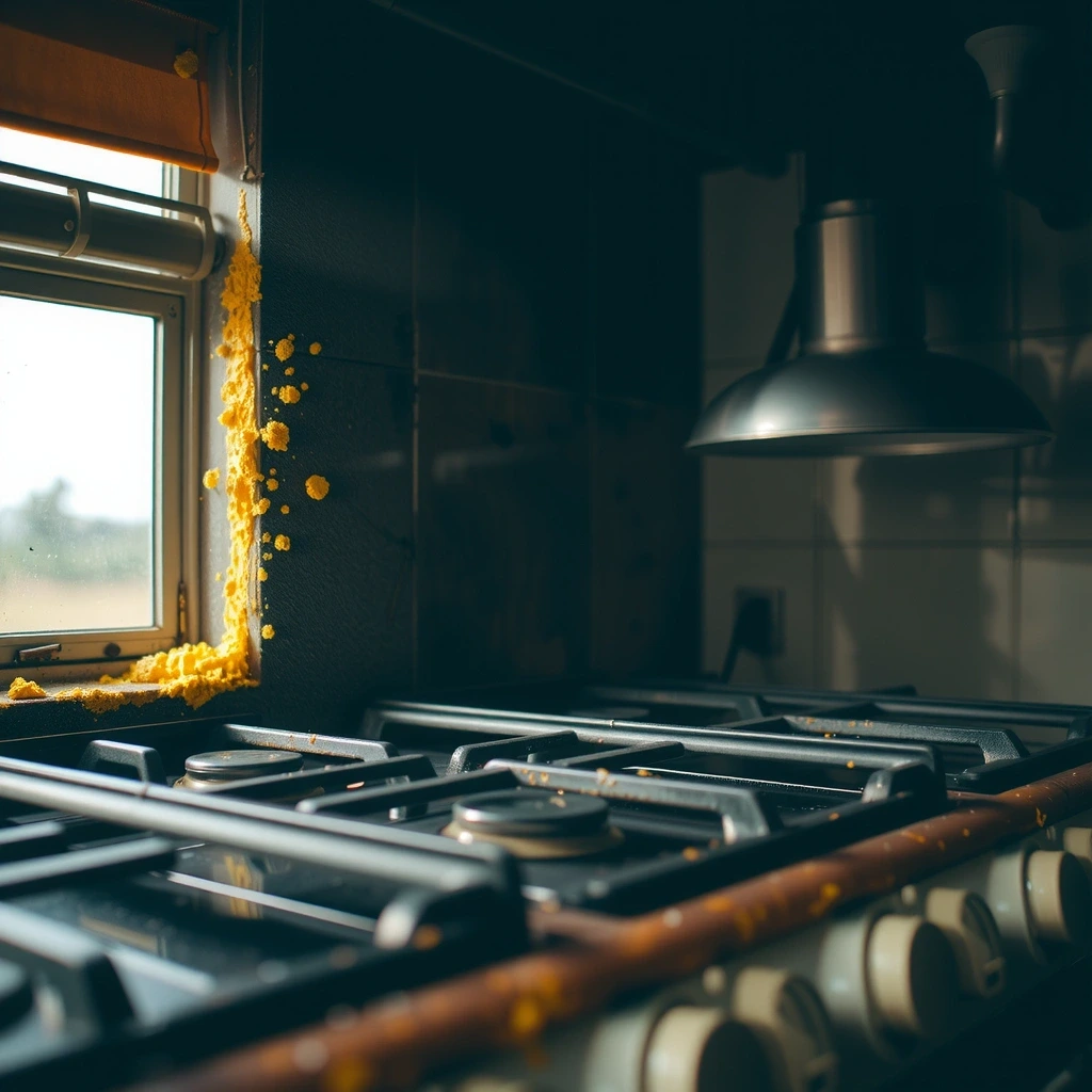 Before: Kitchen Grease